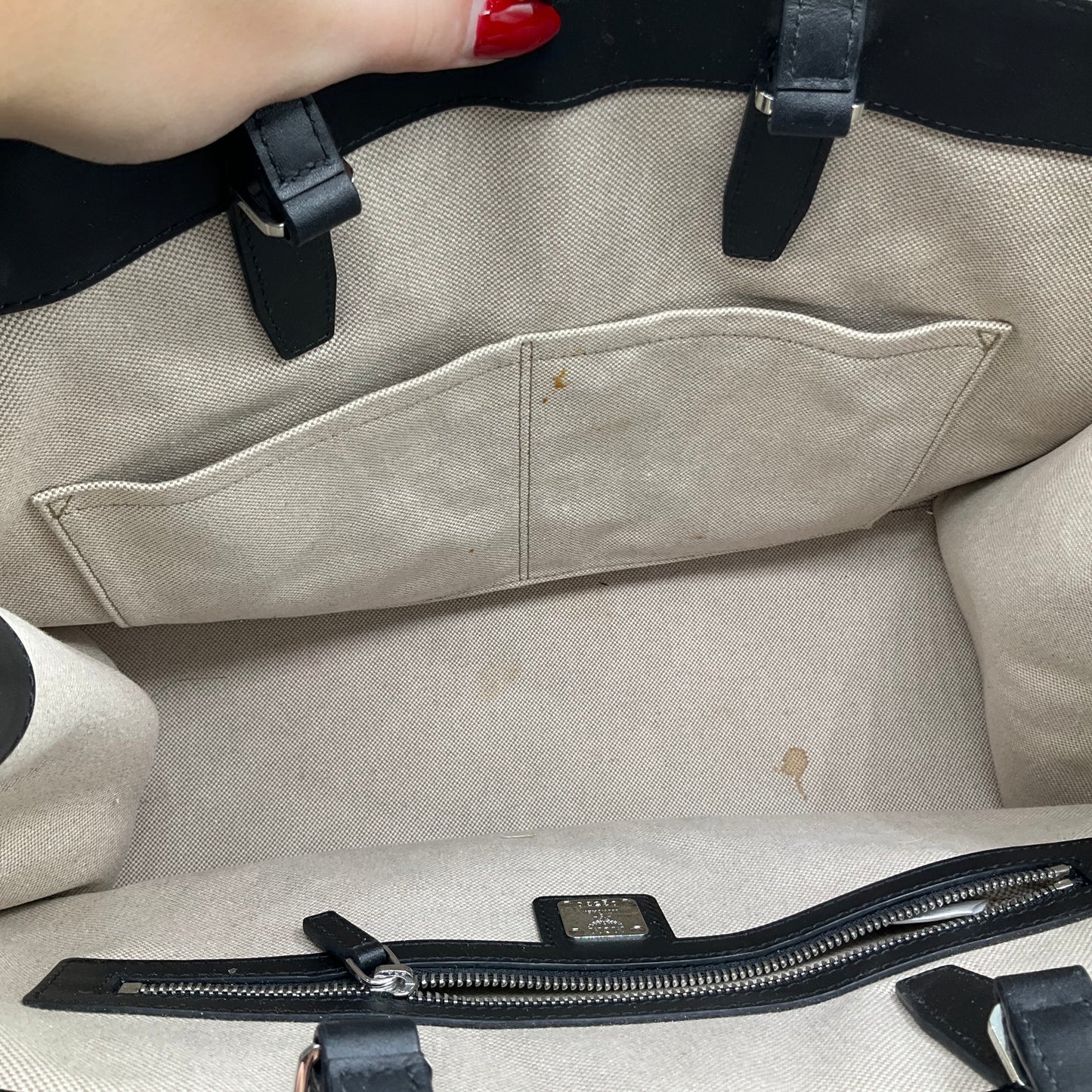 Handbag Luxury Designer By Mcm, Size: Medium